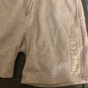 Hurley Light Gray Athletic Men's Shorts